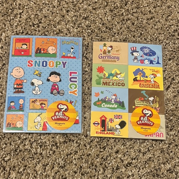 Peanuts | Office | Peanuts Snoopy Lucy Magnet Collection | Poshmark